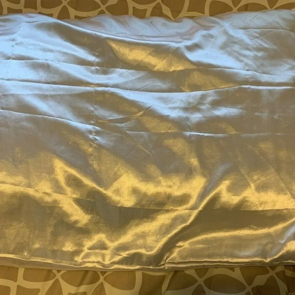 Pillowcase bundle Silky Satin GOOD NIGHT and SWEET DREAMS Standard Set 2 NEW
